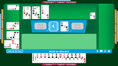 Emulate iPhone app Real Canasta using MyAndroid