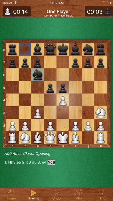 Emulate iPhone app Real Chess Professional New using MyAndroid