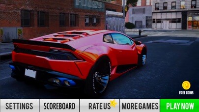 Emulate iPhone app Real City Car Driving Sim 2018 using MyAndroid