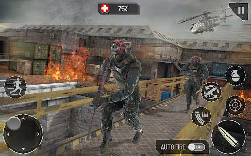 Run android online APK Real Commando Fire Ops Mission: Offline FPS Games from MyAndroid or emulate Real Commando Fire Ops Mission: Offline FPS Games using MyAndroid