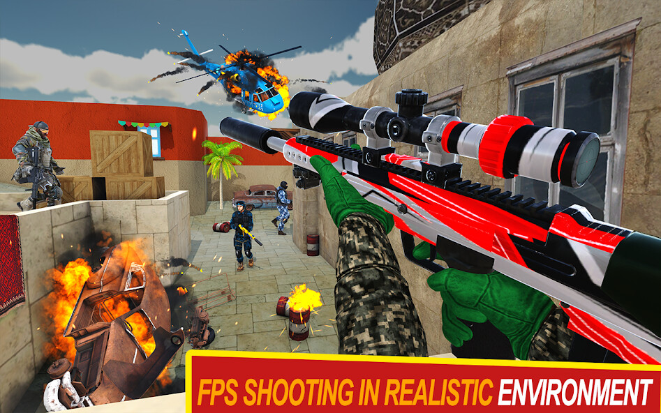 Run android online APK Real Commando FPS Shooting from MyAndroid or emulate Real Commando FPS Shooting using MyAndroid