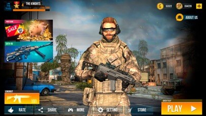 Emulate iPhone app Real Commando Secret Mission using MyAndroid