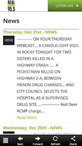 Run android online APK Real Country 95.5 FM from MyAndroid or emulate Real Country 95.5 FM using MyAndroid