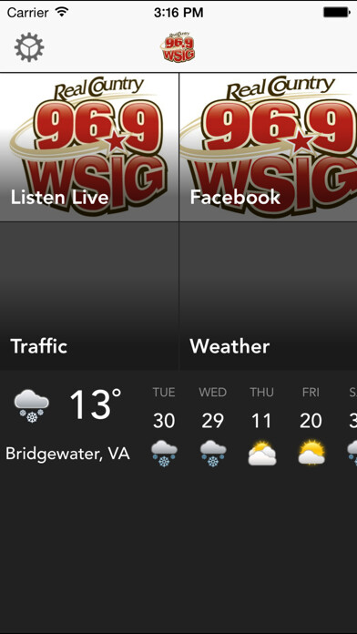 Emulate iPhone app Real Country 96.9 WSIG Mobile using MyAndroid Emulate iPhone app Real Country 96.9 WSIG Mobile using MyAndroid