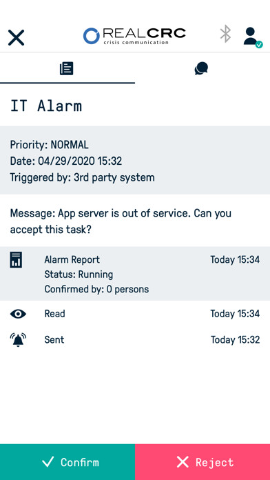 Emulate iPhone app RealCRC using MyAndroid