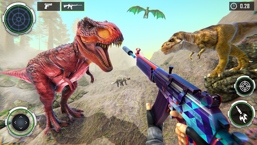 Run android online APK Real Dino Hunter: Dino Game 3d from MyAndroid or emulate Real Dino Hunter: Dino Game 3d using MyAndroid