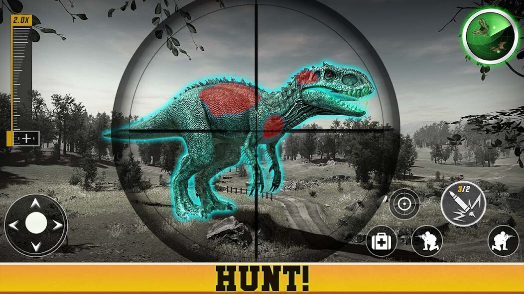 Run android online APK Real dinosaur Hunter games 3d from MyAndroid or emulate Real dinosaur Hunter games 3d using MyAndroid
