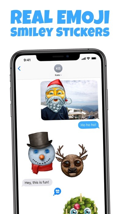 Emulate iPhone app Real Emoji – Smiley Stickers using MyAndroid Emulate iPhone app Real Emoji – Smiley Stickers using MyAndroid