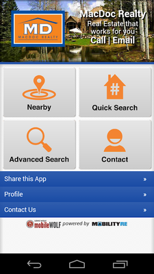 Emulate Android APK Real Estate by MacDoc Realty Emulate Android APK Real Estate by MacDoc Realty