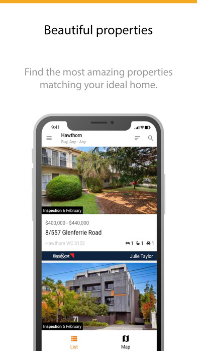 Emulate iPhone app realestateview.com.au using MyAndroid