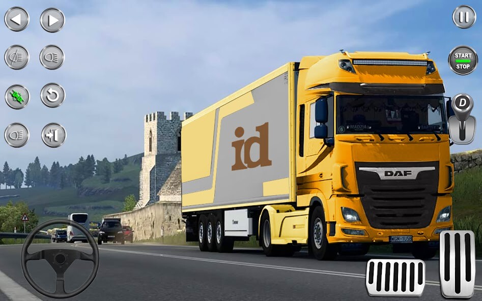 Run android online APK Real Euro Truck Driving Games from MyAndroid or emulate Real Euro Truck Driving Games using MyAndroid