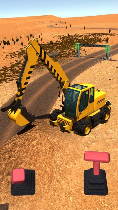 Emulate iPhone app Real Excavator Simulator using MyAndroid Emulate iPhone app Real Excavator Simulator using MyAndroid