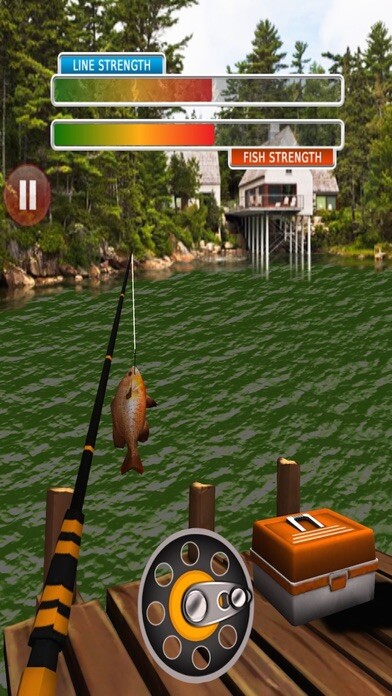 Emulate iPhone app Real Fishing Ace Pro : Wild Trophy Catch 3D using MyAndroid