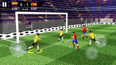 Emulate iPhone app Real Football Games 2020 Match using MyAndroid
