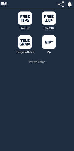 Run android online APK Real Football Predictions from MyAndroid or emulate Real Football Predictions using MyAndroid