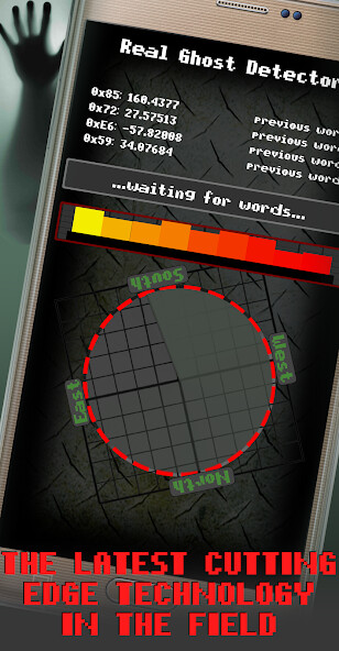 Emulate iPhone app Real Ghost Detector using MyAndroid