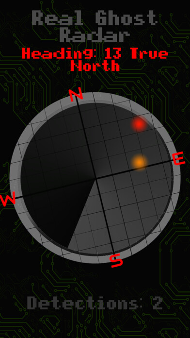 Emulate iPhone app Real Ghost - Radar using MyAndroid