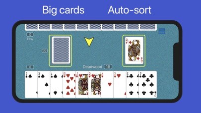 Emulate iPhone app Real Gin Rummy - no ads! using MyAndroid Emulate iPhone app Real Gin Rummy - no ads! using MyAndroid
