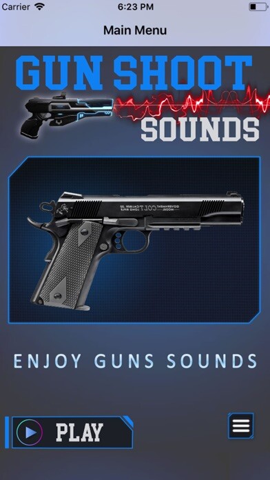 Emulate iPhone app Real Guns Shot Sounds Weapons using MyAndroid Emulate iPhone app Real Guns Shot Sounds Weapons using MyAndroid