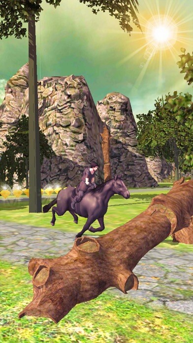 Emulate iPhone app Real Horse Jumping Sports using MyAndroid