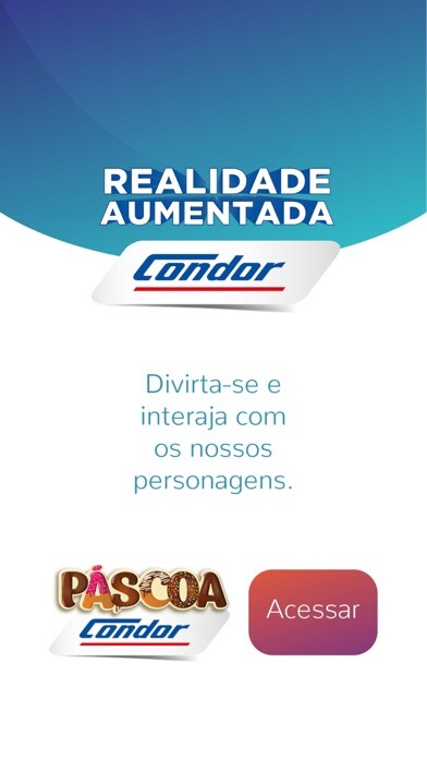 Emulate iPhone app Realidade Aumentada Condor using MyAndroid