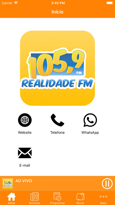 Emulate Android APK Realidade FM Emulate Android APK Realidade FM