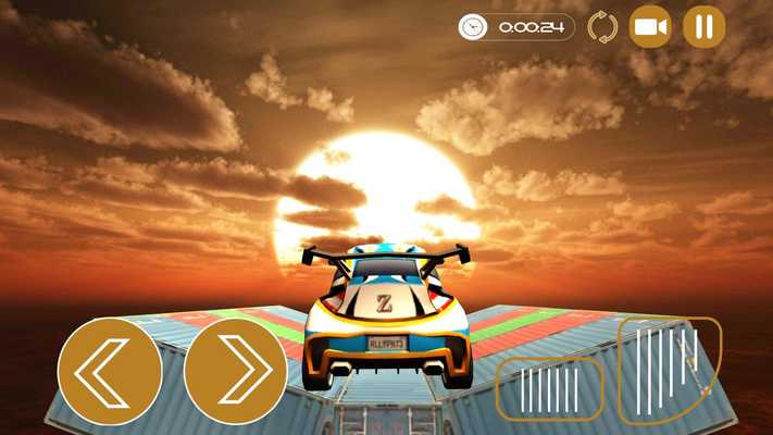 Emulate Android APK Real Impossible Tracks: Ultimate Stunt Car 3D