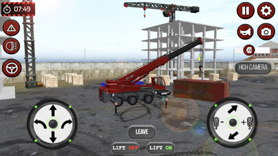 Emulate iPhone app Realistic Crane Simulator using MyAndroid