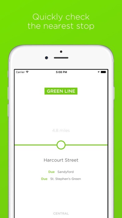 Emulate iPhone app Real LUAS using MyAndroid