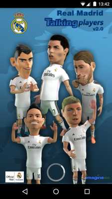 Emulate Android APK Real Madrid Talking Players