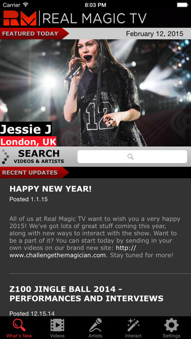 Emulate iPhone app Real Magic TV (RMTV) using MyAndroid Emulate iPhone app Real Magic TV (RMTV) using MyAndroid