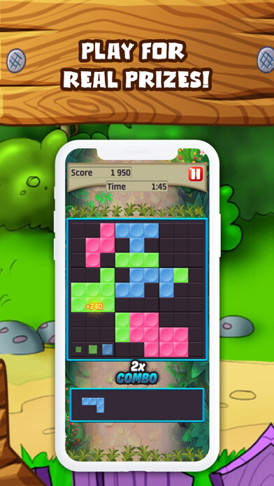 Emulate iPhone app Real Money Block Sudoku using MyAndroid