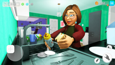 Emulate iPhone app Real Mother Life Simulator 3D using MyAndroid Emulate iPhone app Real Mother Life Simulator 3D using MyAndroid