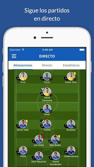 Emulate iPhone app Real Oviedo - Noticias y Goles using MyAndroid Emulate iPhone app Real Oviedo - Noticias y Goles using MyAndroid