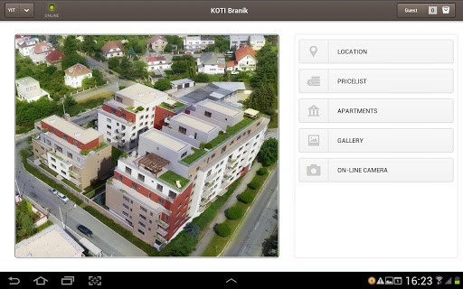 Emulate Android APK REALPAD - tablet app
