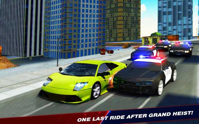 Emulate Android APK Real Police Car Chase Simulator 2018: Crime Police