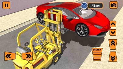 Emulate iPhone app real police car parking forklift simulator using MyAndroid
