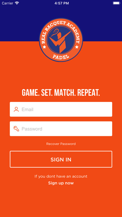 Emulate iPhone app Real Racquet Academy using MyAndroid Emulate iPhone app Real Racquet Academy using MyAndroid