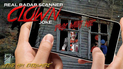 Run android online APK Real Radar Scanner Clown Joke from MyAndroid or emulate Real Radar Scanner Clown Joke using MyAndroid