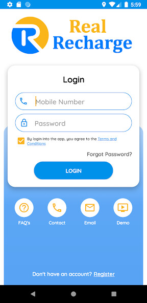 Run android online APK Real Recharge from MyAndroid or emulate Real Recharge using MyAndroid Run android online APK Real Recharge from MyAndroid or emulate Real Recharge using MyAndroid