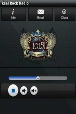 Emulate Android APK Real Rock Radio