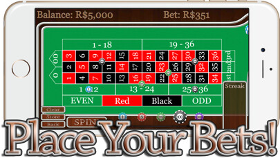 Emulate iPhone app Real Roulette! using MyAndroid