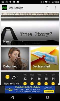 Emulate Android APK Real Secrets: Conspiracy News