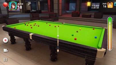 Emulate iPhone app Real Snooker 3D using MyAndroid