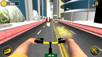 Emulate iPhone app Real Speed Bicycle racing game using MyAndroid Emulate iPhone app Real Speed Bicycle racing game using MyAndroid