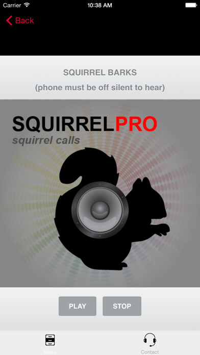 Emulate iPhone app REAL Squirrel Calls and Squirrel Sounds for Hunting! using MyAndroid Emulate iPhone app REAL Squirrel Calls and Squirrel Sounds for Hunting! using MyAndroid