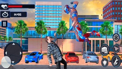 Emulate iPhone app Real Superhero Fighting Arena using MyAndroid Emulate iPhone app Real Superhero Fighting Arena using MyAndroid