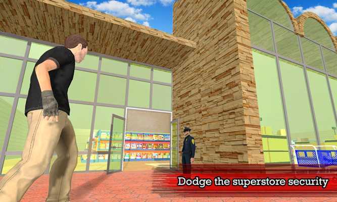 Emulate Android APK Real Supermarket Thief