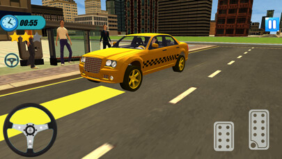 Emulate iPhone app Real Taxi Driving Simulation using MyAndroid