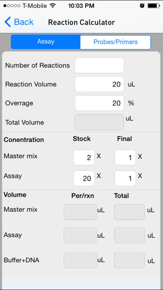 Emulate iPhone app Real-time PCR using MyAndroid Emulate iPhone app Real-time PCR using MyAndroid